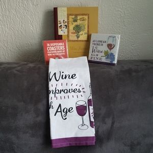 NWT Wine-themed Gift Package + Free Gift!